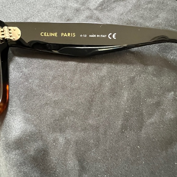 CELINE CAT EYE SUNGLASSES WITH ACETATE FRAMES - Picture 4 of 6